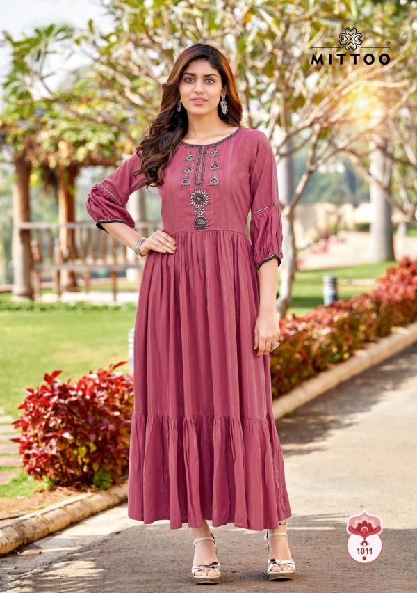 Mittoo Pankhi Ethnic Wear Anarkali Kurti Collection